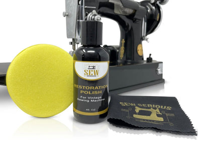Sewserious Restoration polish for Vintage sewing machine