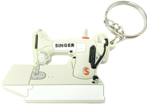 Sewing Machine Keychain Charm